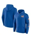 Fanatics Men's Royal New York Islanders Revolution Pullover Hoodie In Royal