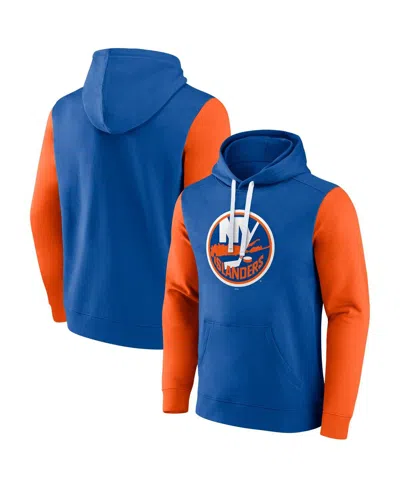 Fanatics Men's Royal New York Islanders Team Pullover Hoodie In Blue