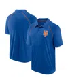Fanatics Men's Royal New York Mets Strong Alone Raglan Polo In Royal