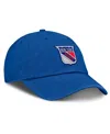 Fanatics Men's Royal New York Rangers Decades Collection Adjustable Hat In Royal