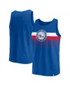 Fanatics Men's Royal Philadelphia 76ers Wild Game Tank Top In Royal