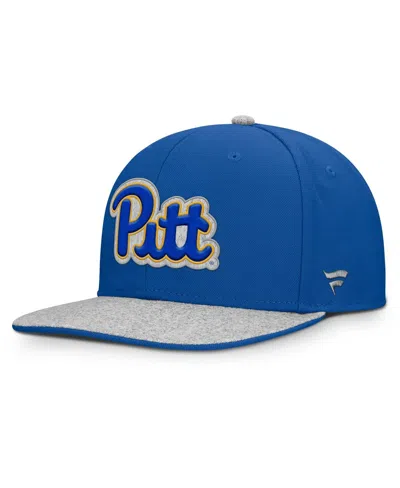 Fanatics Men's Royal Pitt Panthers Loden Snapback Hat In Blue