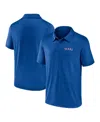Fanatics Men's Royal Texas Rangers Unstoppable Polo Shirt In Blue