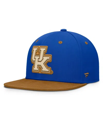 Fanatics Men's Royal/brown Kentucky Wildcats Noboa Fitted Hat