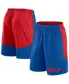 Fanatics Men's Royal/red Buffalo Bills Big Tall Launch Shorts In Red