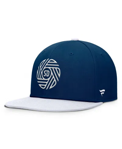 Fanatics Men's San Diego Fc Batters Box High-crown Snapback Hat In Navy