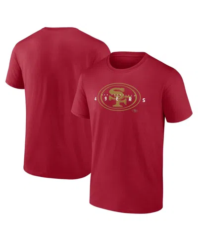 Fanatics Men's Scarlet San Francisco 49ers Big Tall Coordinate T-shirt