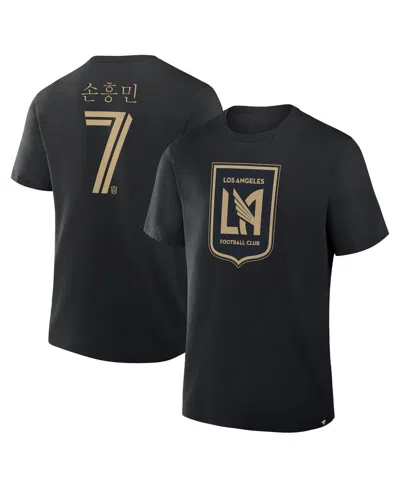 Fanatics Men's Son Heung-min Black Lafc Hangul Name Number T-shirt