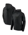 Fanatics Men's St. Louis Blues Black Ice Defender Raglan Pullover Hoodie In Black