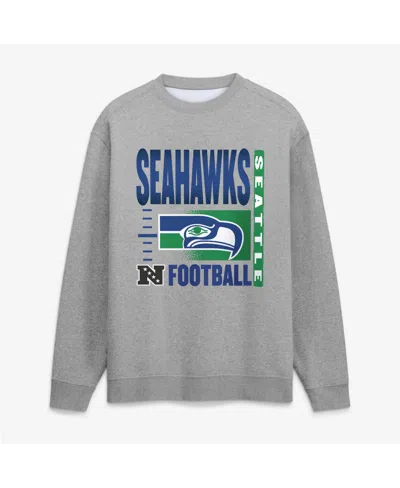Fanatics Men's Steel Seattle Seahawks Classic Legacy Fleece Sweatshirt In Gray