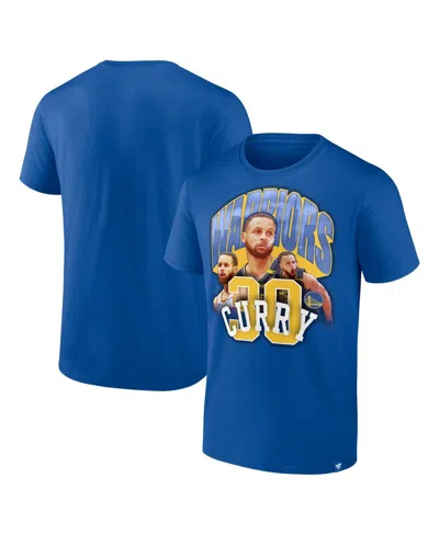 Fanatics Men's Stephen Curry Royal Golden State Warriors Notorious 4.0 T-shirt In Blue