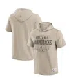 Fanatics Men's Tan Arizona Diamondbacks Hooded T-shirt In Brown