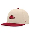 Fanatics Men's Tan Arkansas Razorbacks Catcher Snapback Hat In Tan