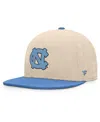 Fanatics Men's Tan North Carolina Tar Heels Catcher Snapback Hat In Tan