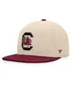 Fanatics Men's Tan South Carolina Gamecocks Catcher Snapback Hat In Tan