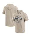 Fanatics Men's Tan Tampa Bay Rays Hooded T-shirt In Brown