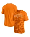Fanatics Men's Tennessee Orange Tennessee Volunteers Arch Outline Raglan T-shirt In Tennessee Orange