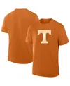 Fanatics Men's Tennessee Orange Tennessee Volunteers Big Tall Distressed Logo T-shirt In Orange