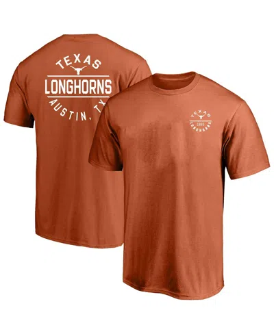 Fanatics Men's Texas Orange Texas Longhorns Fastbreak T-shirt