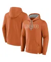 Fanatics Men's Texas Orange Texas Longhorns Second Wind Distressed Pullover Hoodie In Orange
