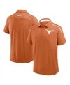 Fanatics Men's Texas Orange Texas Longhorns Take The Lead Defender Raglan Polo Shirt In Orange
