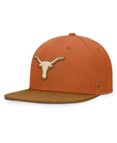 Fanatics Men's Texas Orange/brown Texas Longhorns Noboa Fitted Hat