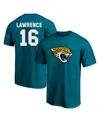 Fanatics Men's Trevor Lawrence Teal Jacksonville Jaguars Big Tall Player Name Number T-shirt In Teal