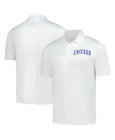 Fanatics Men's White Chicago Cubs Component Polo Shirt