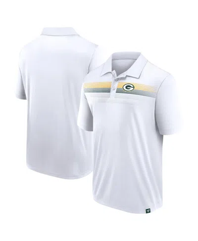 Fanatics Men's White Green Bay Packers Big Tall Sublimated Polo