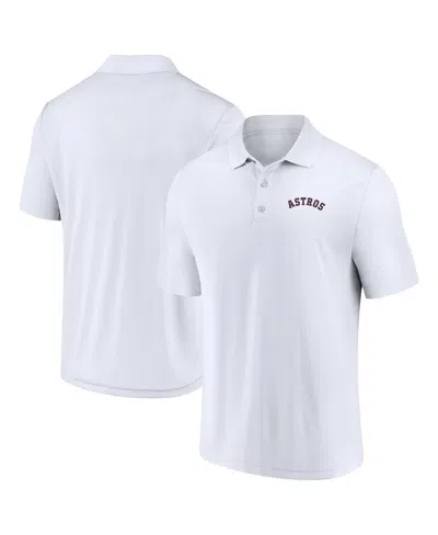 Fanatics Men's White Houston Astros Component Polo Shirt