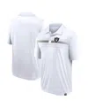 Fanatics Men's White Las Vegas Raiders Big Tall Sublimated Polo In White