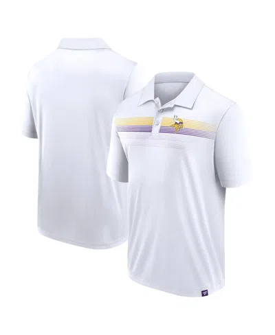 Fanatics Men's White Minnesota Vikings Big Tall Sublimated Polo