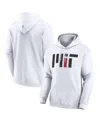 Fanatics Men's White Mit Engineers Fleece Pullover Hoodie In White