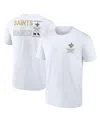 Fanatics Men's White New Orleans Saints Repeat Stats T-shirt In White