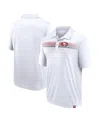 Fanatics Branded Men's White New York Giants Victory For Us Interlock Polo In White