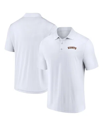 Fanatics Men's White San Francisco Giants Component Polo Shirt