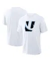 Fanatics Men's White Utah Mammoth Alternate Logo Stadium Slub T-shirt In White