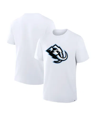 Fanatics Men's White Utah Mammoth Primary Logo Legacy T-shirt