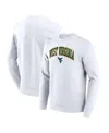 Fanatics Men's White West Virginia Mountaineers Core Long Sleeve T-shirt In White