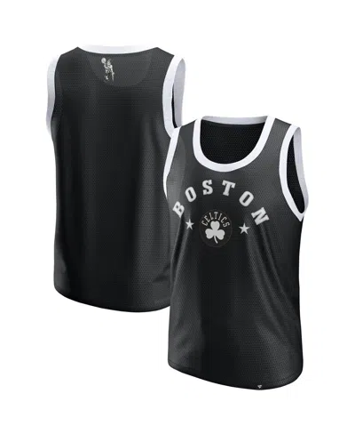 Fanatics Men'sâ Black Boston Celtics Mesh Tank Top