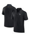 Fanatics Men's Black New York Jets Front Office Move Mono Polo Shirt