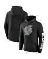 Fanatics Men'sâ Black Portland Trail Blazers Put Me In Coach Fleece Pullover Hoodie In Black