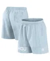 Fanatics Men'sâ Light Blue Houston Astros Elements Swim Shorts In Blue