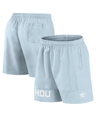 Fanatics Men'sâ Light Blue Houston Astros Elements Swim Shorts