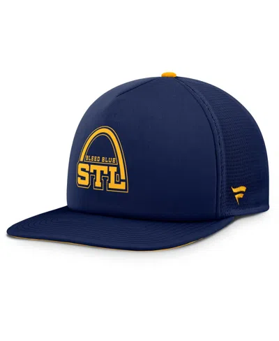 Fanatics Men'sâ Navy St. Louis Blues Rink Hometown Snapback Hat