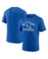 Fanatics Men'sâ Royal Kentucky Wildcats True Classics The Goods Tri-blend T-shirt In Blue