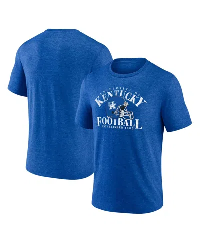 Fanatics Men'sâ Royal Kentucky Wildcats True Classics The Goods Tri-blend T-shirt In Blue