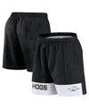 Fanatics Men'sâ Black Arkansas Razorbacks Elements Intensity Woven Shorts In Black