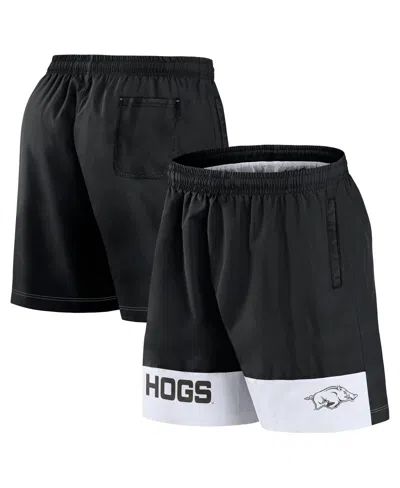 Fanatics Men'sâ Black Arkansas Razorbacks Elements Intensity Woven Shorts