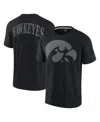 Fanatics Men's Black Iowa Hawkeyes Iconic T-shirt In Black